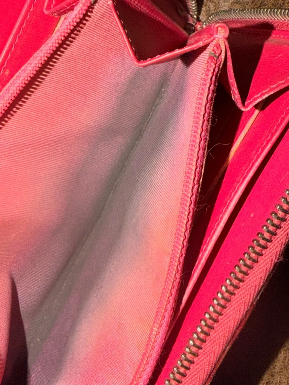 CHANEL Pink Python Zip-Around Wallet with Silver Hardware - Picture 6 of 10